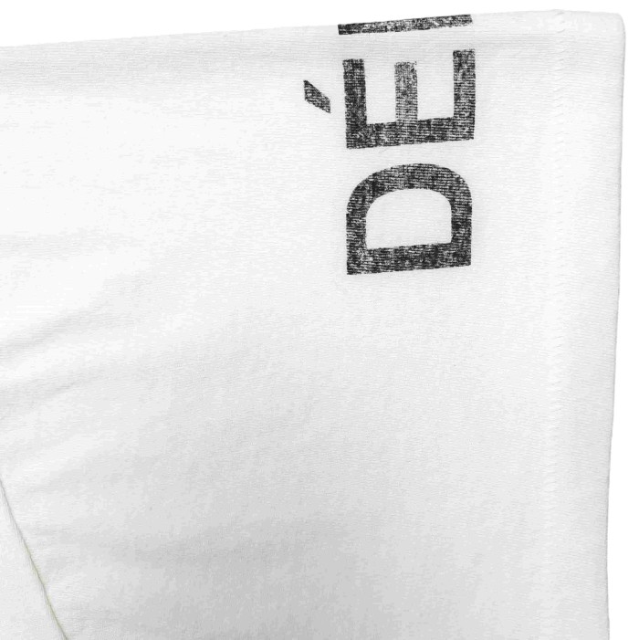 [Big & Tall for weights up to 260 lbs]1:1 quality version Horizontal Letter Small French Print Tee 28974020