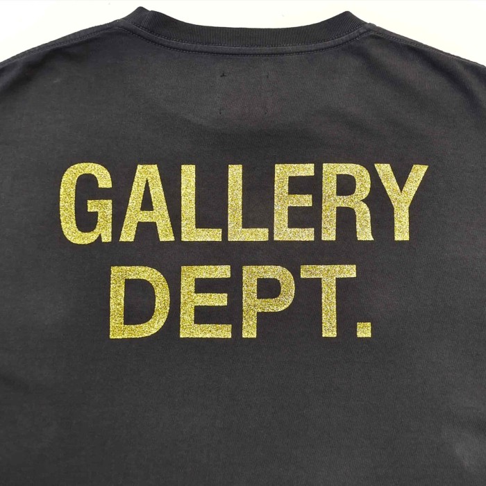 [Big & Tall for weights up to 260 lbs]1:1 quality version Film Drill Letter Print Washed Tee 28974022