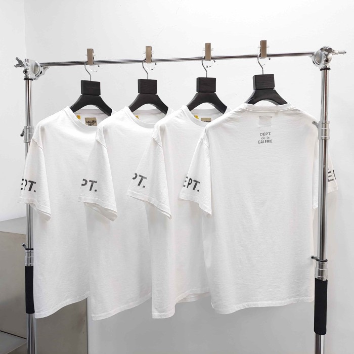 [Big & Tall for weights up to 260 lbs]1:1 quality version Horizontal Letter Small French Print Tee 28974020