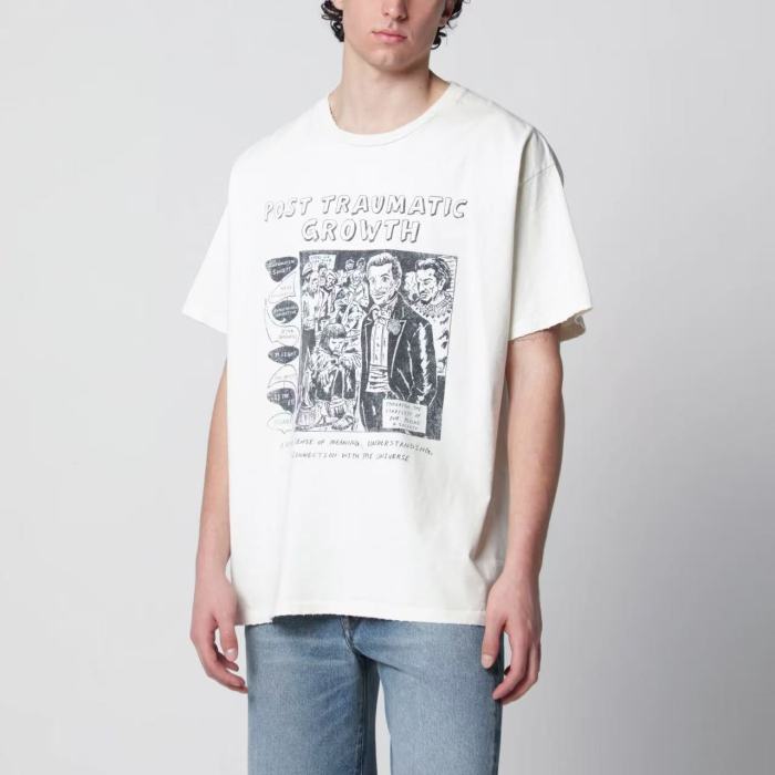 [Big & Tall for weights up to 260 lbs]1:1 quality version Portrait PTG Beige Print Tee 28974021