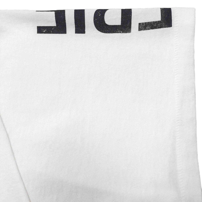 [Big & Tall for weights up to 260 lbs]1:1 quality version Vertical Large French Letter Print Washed Tee 2 colors 28971602