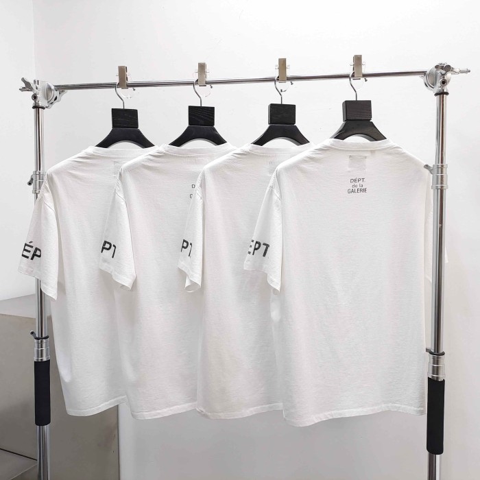 [Big & Tall for weights up to 260 lbs]1:1 quality version Horizontal Letter Small French Print Tee 28974020