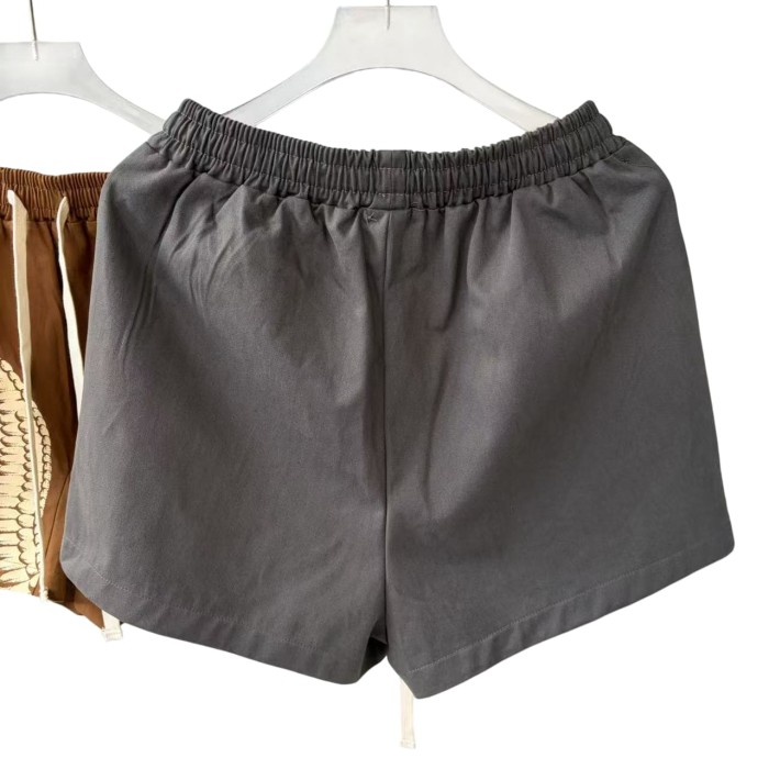 Elastic Waist Shorts Wing Logo Casual Streetwear Sweat Shorts 2 colors 28977961