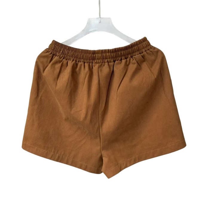 Elastic Waist Shorts Wing Logo Casual Streetwear Sweat Shorts 2 colors 28977961
