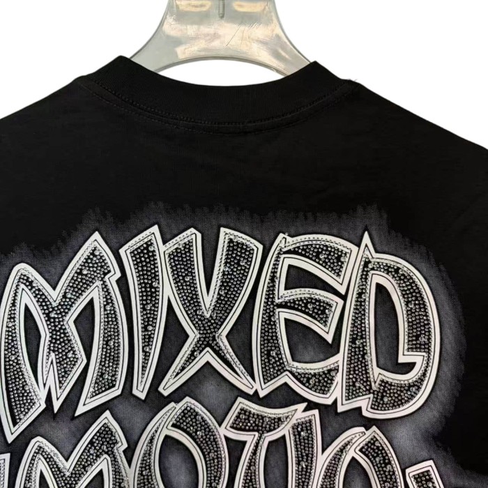 Angel Rhinestone Print T-Shirt - Oversized Streetwear tee 28978762
