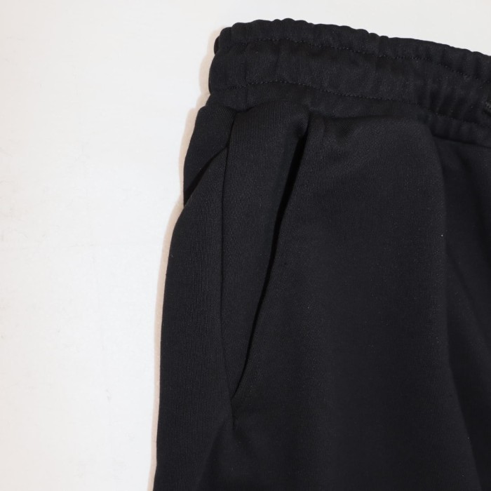 Vintage Gothic Letter Print Black Hoodie & Wide Leg Sweatpants Set 28979077