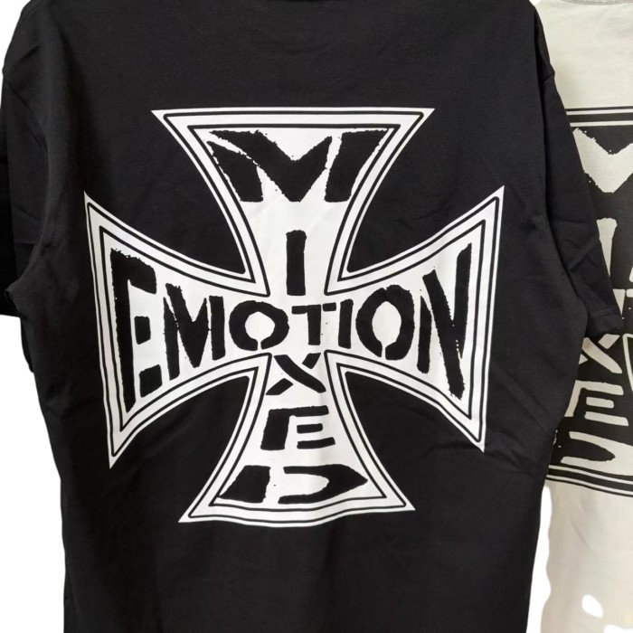 Cross Print Vintage T-Shirt - Distressed Washed Streetwear tee 2 colors 28978760