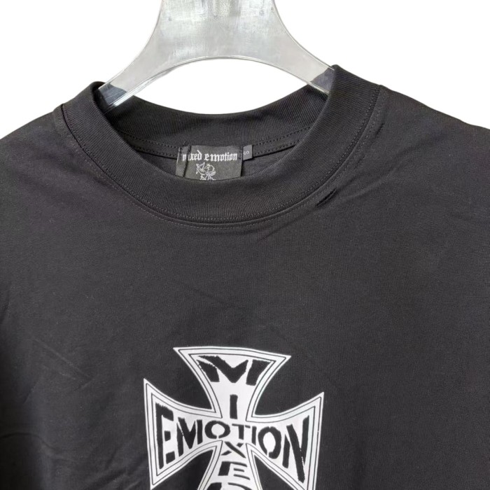 Cross Print Vintage T-Shirt - Distressed Washed Streetwear tee 2 colors 28978760
