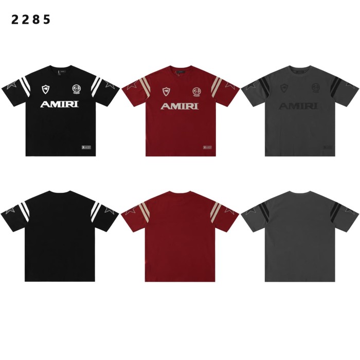 Football Jersey Inspired Badge Print Vintage Oversized T-Shirt Tee 3 colors 28979062