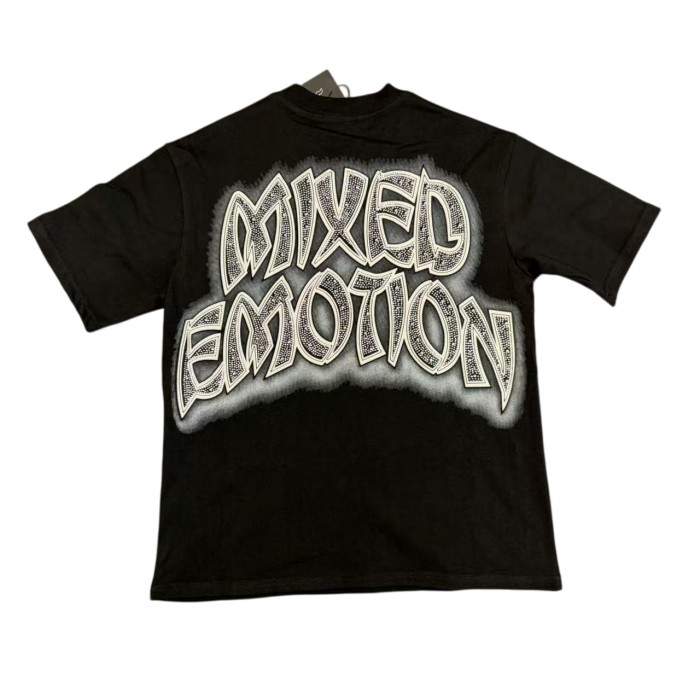 Angel Rhinestone Print T-Shirt - Oversized Streetwear tee 28978762