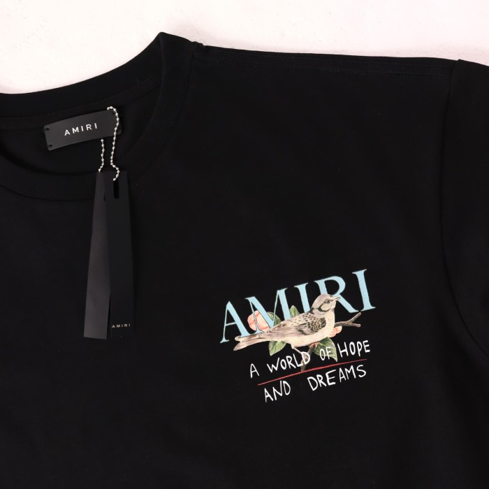 A World Of Hope And Dreams  Bird Print Washed Oversized tee 2 colors 28979039