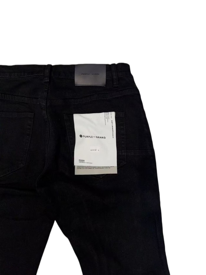 1:1 quality version Black Rhinestone Letter Flare Jeans 28997722