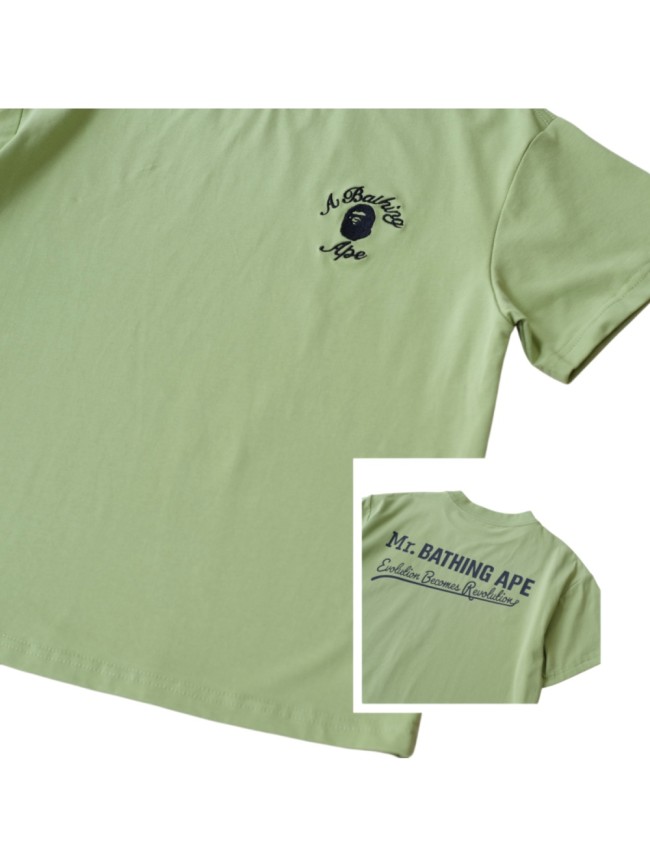 Ape Head Letter Embroidery Print T-Shirt for Kids 2 colors 29006317