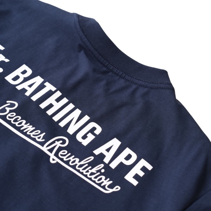 Ape Head Letter Embroidery Print T-Shirt for Kids 2 colors 29006317