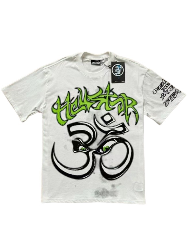 Fun Graffiti Letter Retro Print T-Shirt Tee 29031975