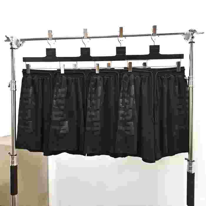 [Big & Tall for weights up to 260 lbs]1:1 quality version Left And Right Black Letter Black Printed Shorts 29033208