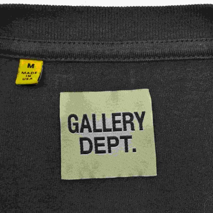 [Big & Tall for weights up to 220 lbs]1:1 quality version Black Letter Dark Brown Basic Print Tee 29033205