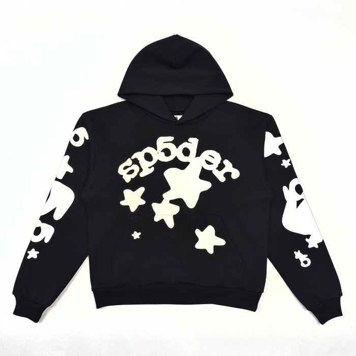[Big & Tall for weights up to 220 lbs]1:1 quality version Reflective Big Star Print Hoodie & Pants Set 29033214