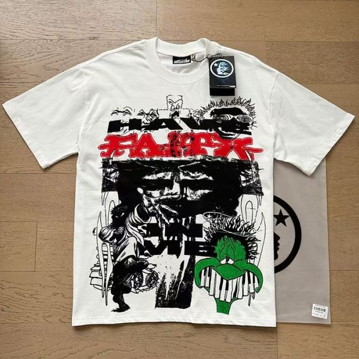 Couple Matching Hellstar  Have Faith  Graphic T-shirt 29032780