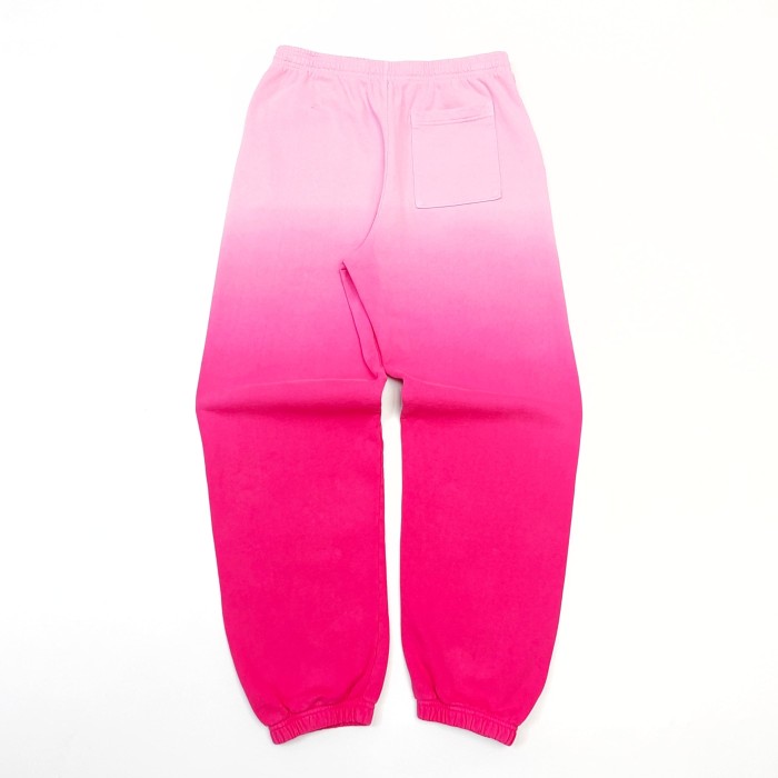 [Big & Tall for weights up to 220 lbs]1:1 quality version Red Pink Dip Dye Print Hoodie & Pants Set 29033218