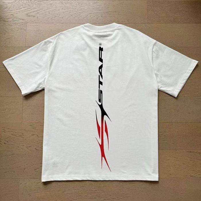 Trendy Brand Printed Men Women Couple Loose T-Shirt Tee 2 colors 29032774