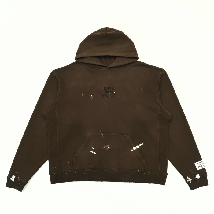 [Big & Tall for weights up to 260 lbs]1:1 quality version Small French Hand-Printed Hoodie & Pants Set 29033210