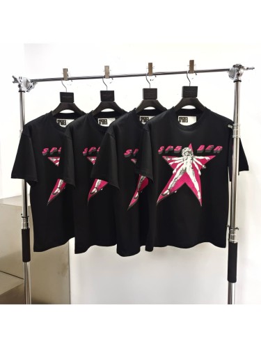 [Big & Tall for weights up to 220 lbs]1:1 quality version Flag Girl Print Tee 29033211
