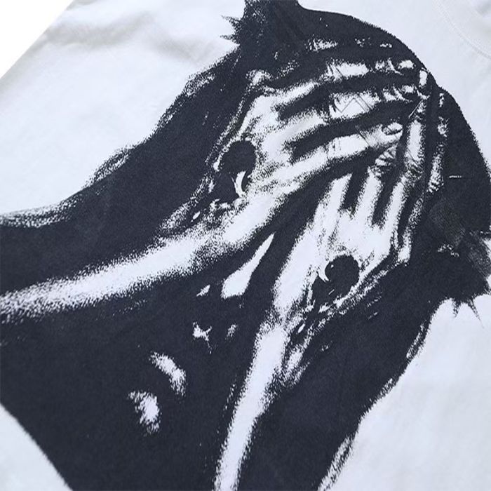 Niche Dark Style Printed Streetwear T-shirt 29032785