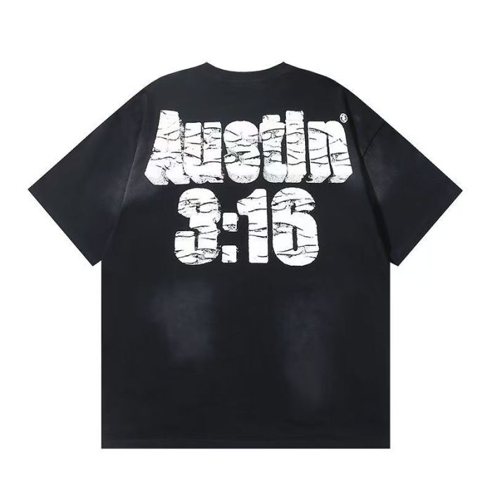 Retro Hellstar x Stone Cold  Austin 3:16  Streetwear T-shirt 29033296
