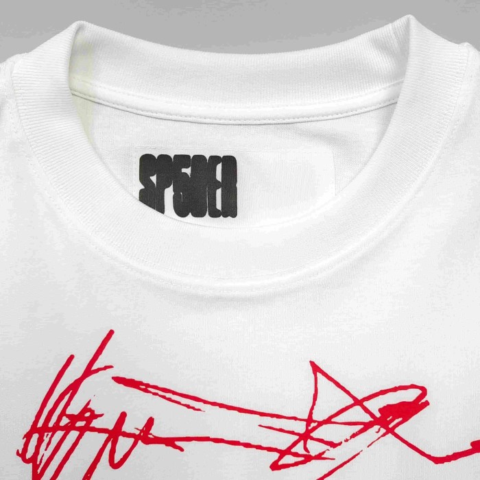[Big & Tall for weights up to 220 lbs]1:1 quality version Line Graffiti Black SEX Print Tee 29033213