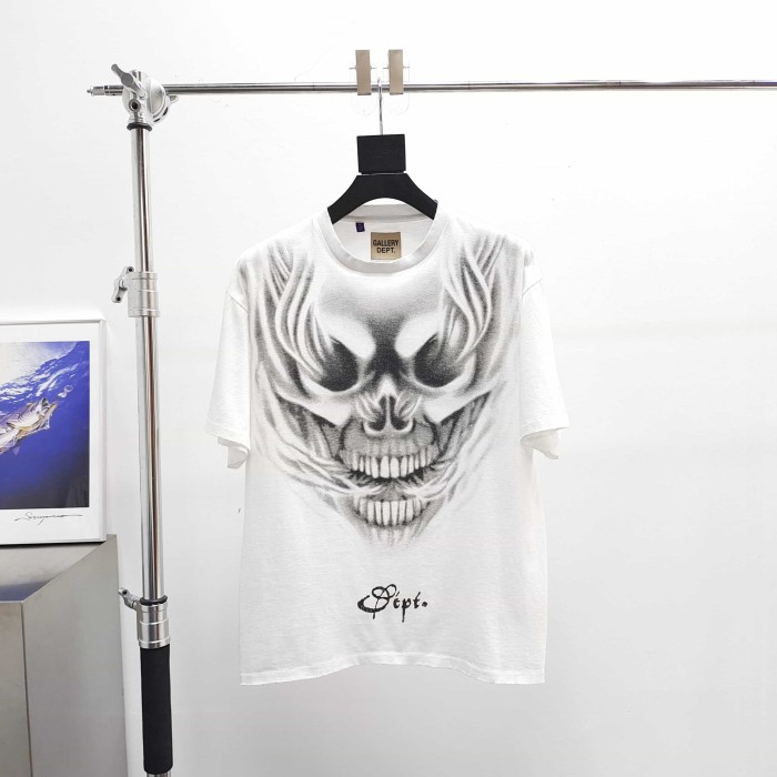 [Big & Tall for weights up to 220 lbs]1:1 quality version Hurricane Face White Print Tee 29033207