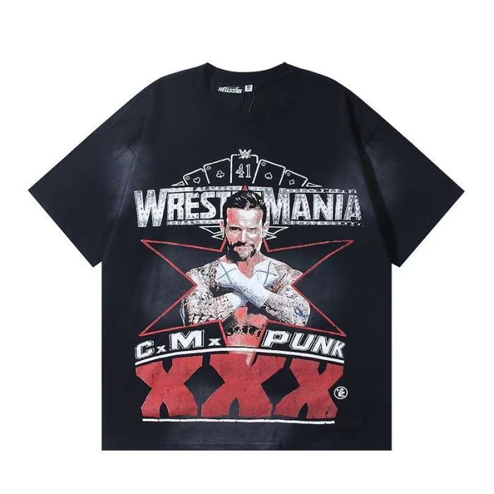 Punk WrestleMania Straight Edge Oversized T-shirt 29033246