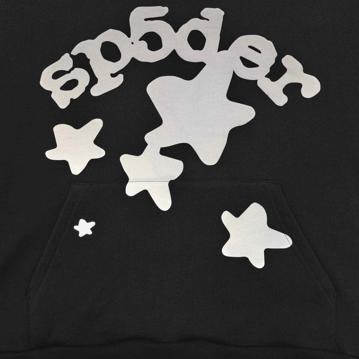 [Big & Tall for weights up to 220 lbs]1:1 quality version Reflective Big Star Print Hoodie & Pants Set 29033214