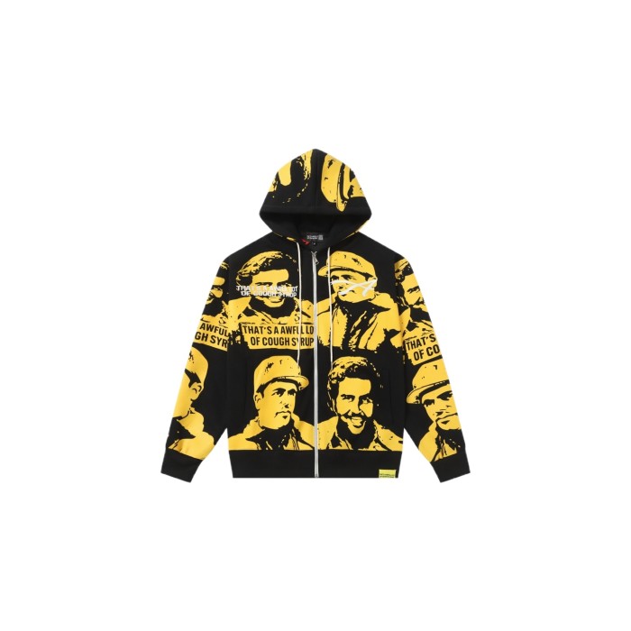 Gangster Figure All Over Print Hoodie & Pants Set 5 colors 29035414