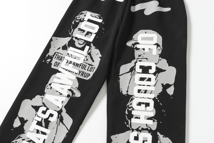 Gangster Figure All Over Print Hoodie & Pants Set 5 colors 29035414