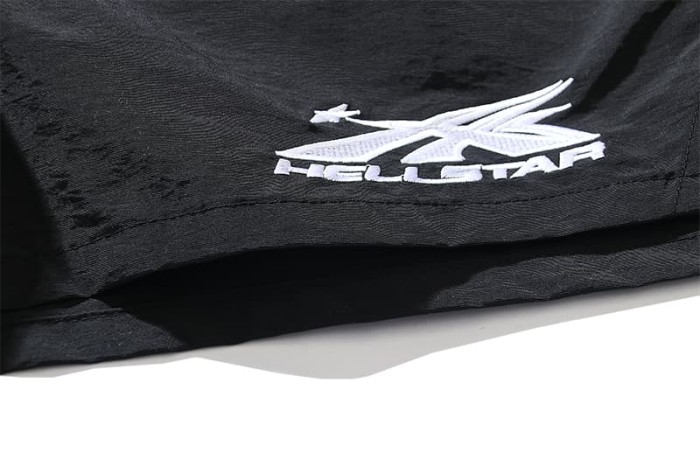 Minimalist Logo Embroidered Beach Shorts 29035463