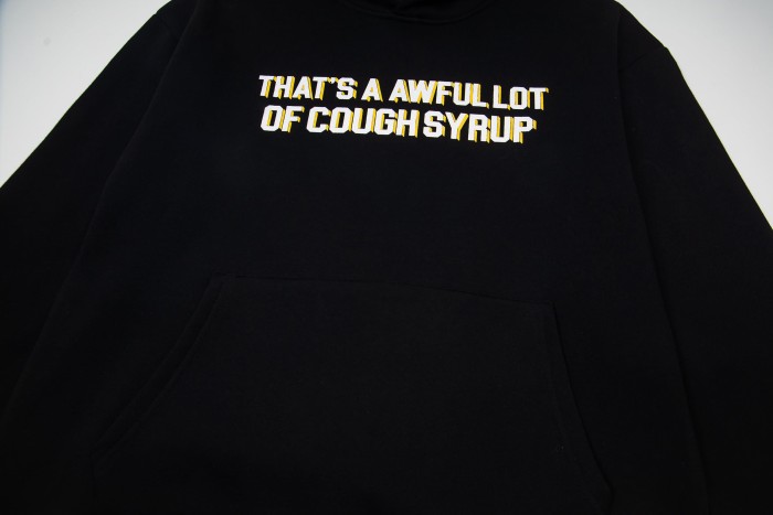 Classic Yellow Logo Print Hoodie 29035413