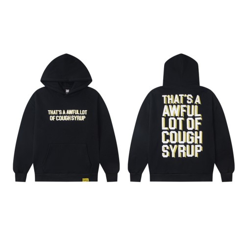 Classic Yellow Logo Print Hoodie 29035413