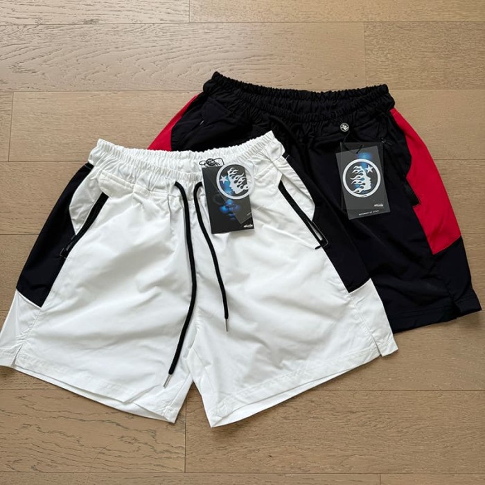 Sports Spliced Color Block Nylon Shorts 2 colors 29035469