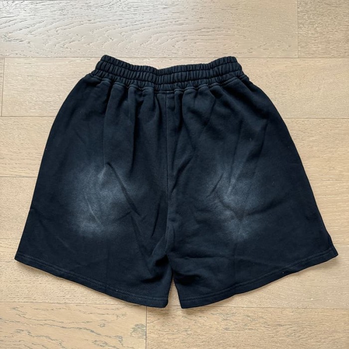 Studio Slogan Print Washed Shorts 29035475