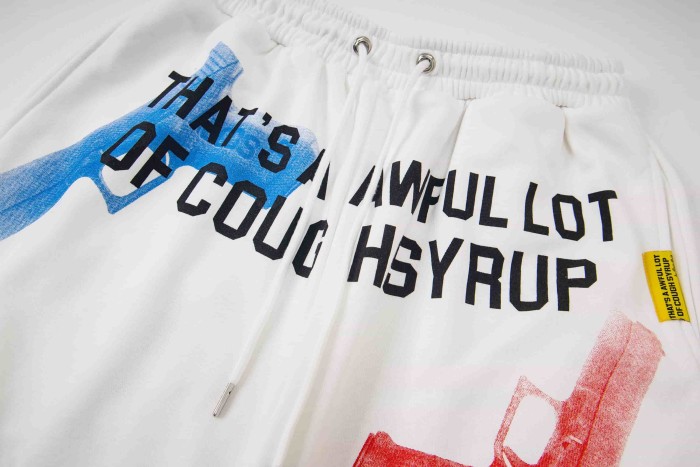 Two-Tone Pistol Print Shorts 3 colors 29035361