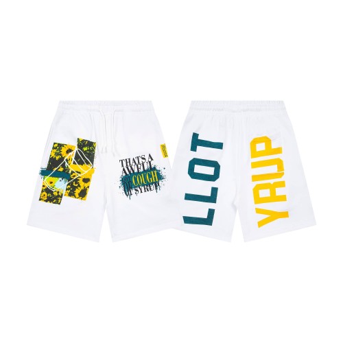 Bright Sunflower Print Shorts 29035359