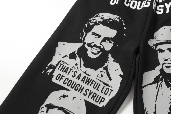 Gangster Figure All Over Print Hoodie & Pants Set 5 colors 29035414