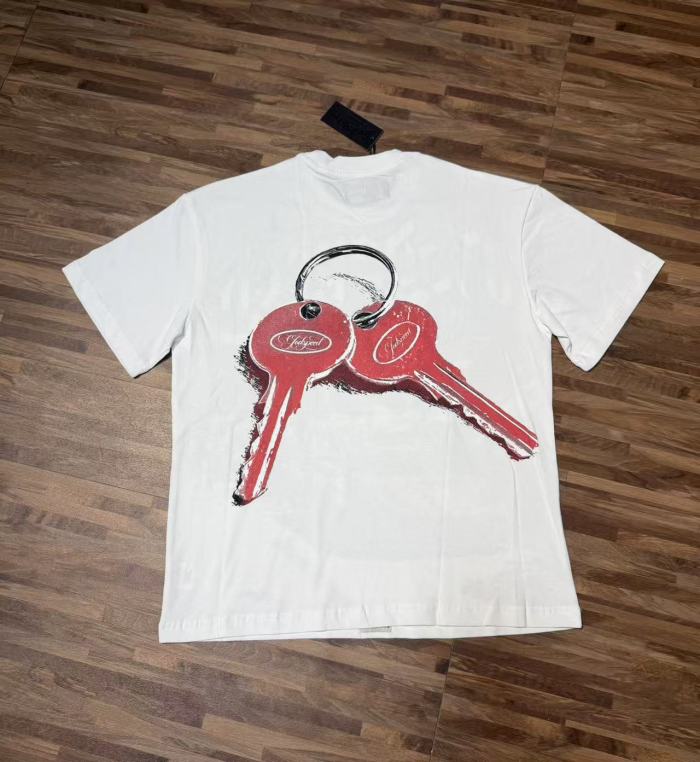 Miami sports car party rhinestone vintage short-sleeved T-shirt 29035187