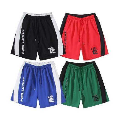 Color Block Side Logo Print Nylon Shorts 4 colors 29035470