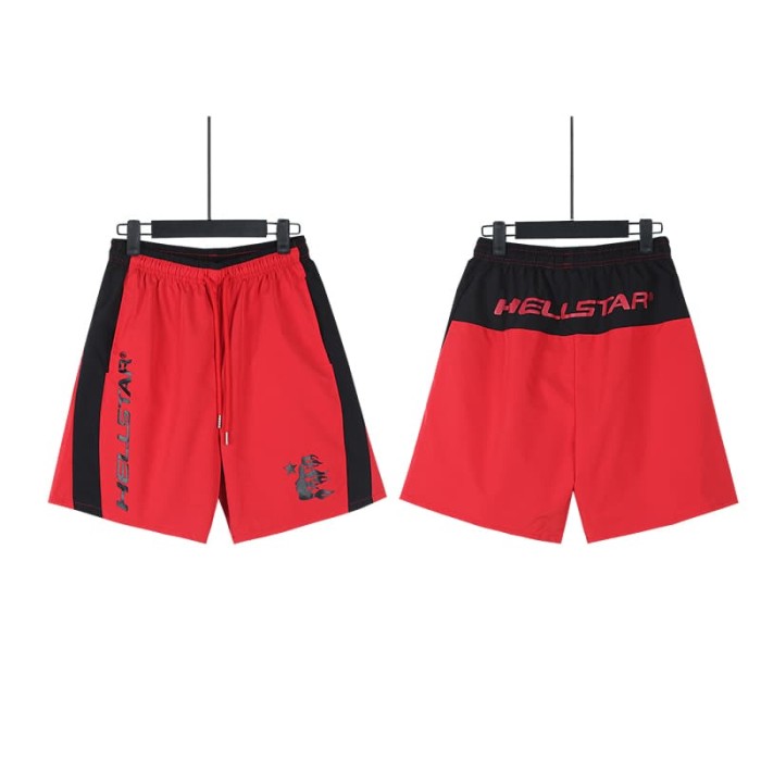 Color Block Side Logo Print Nylon Shorts 4 colors 29035470