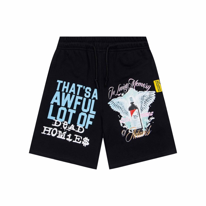 Wings Potion Bottle Print Shorts 29035357