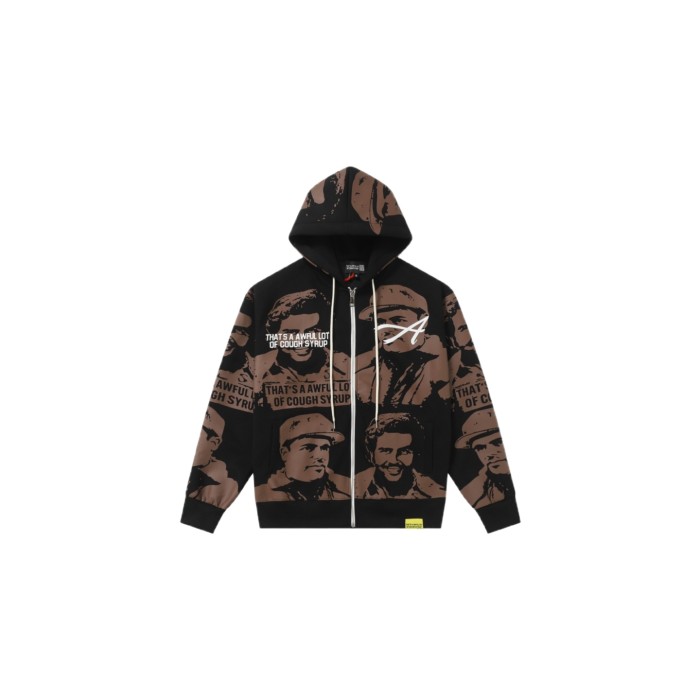 Gangster Figure All Over Print Hoodie & Pants Set 5 colors 29035414