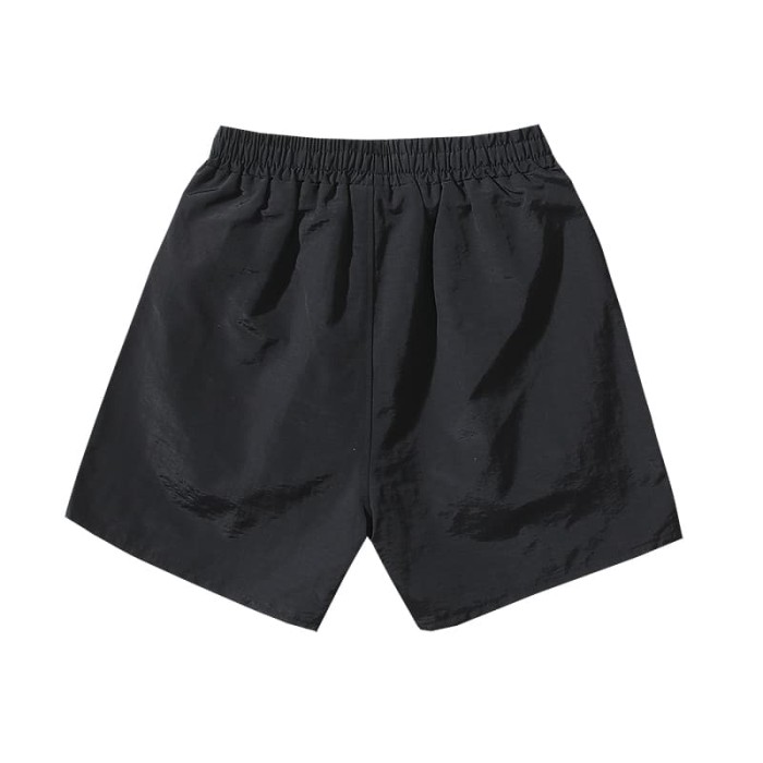 Minimalist Logo Embroidered Beach Shorts 29035463