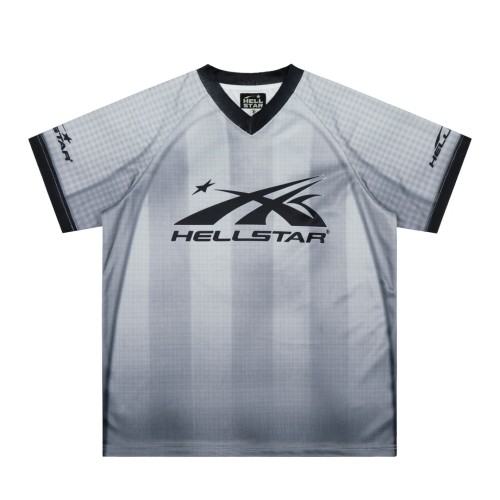 Gray Tone Skull Mesh Jersey Tee 29043144